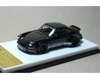 PORSCHE RWB 930, chrome gunmetal black