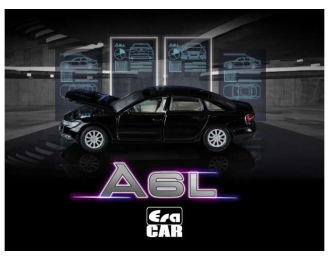 Audi A6, black 2009