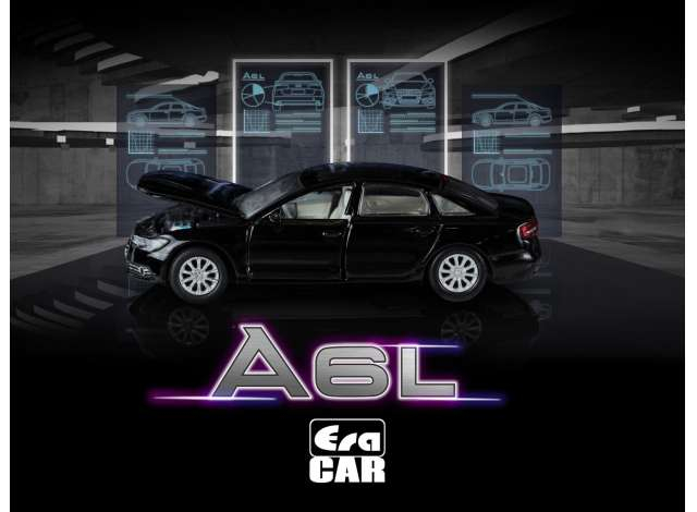 Audi A6, black 2009
