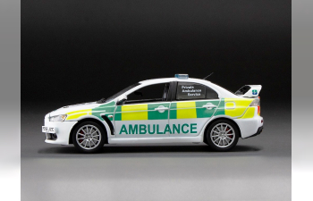 MITSUBISHI Lancer Evolution X Private Ambulance Service UK RHD