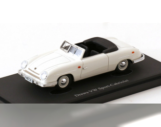 VOLKSWAGEN Drews Sport Convertible (1949), white