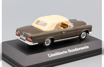 MERCEDES-BENZ 220SE W111 Cabriolet (Soft Top), brown