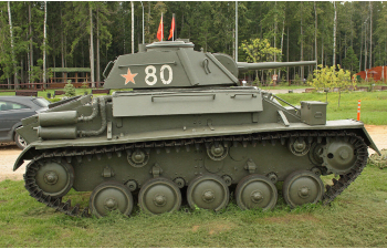 Башня Т-80 с орудием 20К, поручнями для пехотинцев (без текстуры)