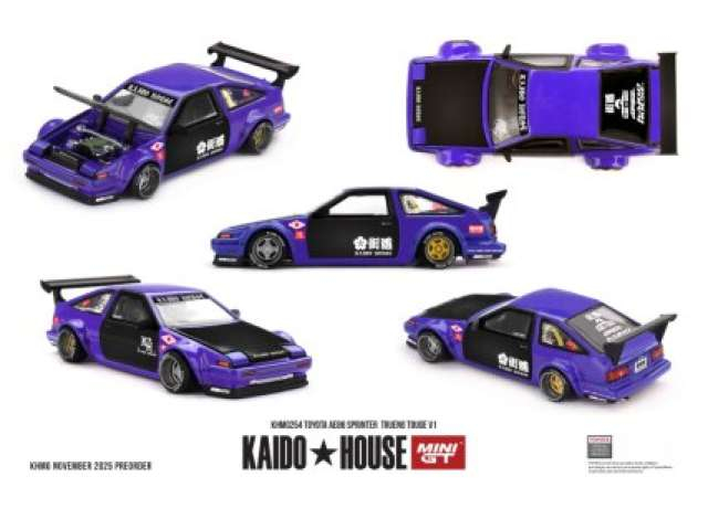 TOYOTA  AE86 Sprinet Trueno Kaido Touge V1 (1983), purple