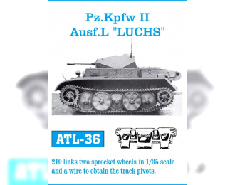 Atl-35-36  Траки сборные железные PzKpfw II Ausf.L "LUCHS"