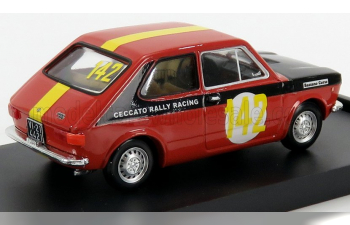 FIAT 127 1 Series 2-door Bassano Corse N142 Rally 2 Valli (1972) Ceccato, Red Black