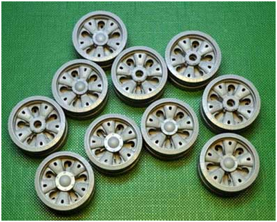 Т-54A/ Т-54B/ Т-55 (ранняя) комплект опорных катков со стандартной ступицей 20шт.