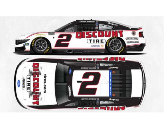 Ford Mustang #2 Austin Cindric *Discount Tire* white/red/black 2026