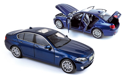 BMW 550i седан (F10) 2010, Blue metallic