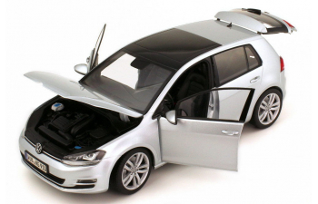 VOLKSWAGEN Golf VII 5d 2013, серебристый