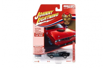 PLYMOUTH Barracuda Convertible (1971), dark blue/ black