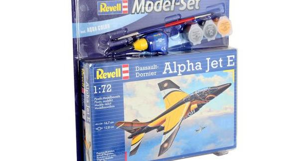 Сборная модель Самолет Штурмовик Альфа-Джет Е (подарочный набор)