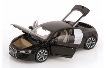 AUDI R8 5.2FSI quattro (2009), black metallic /silver