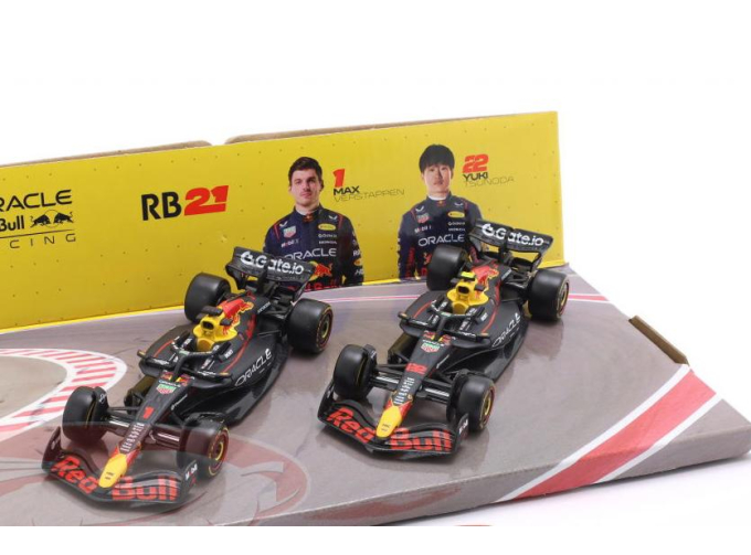 RED BULL Racing RB21 Max Verstappen №1 , Yūki Tsunoda №22 (2025)