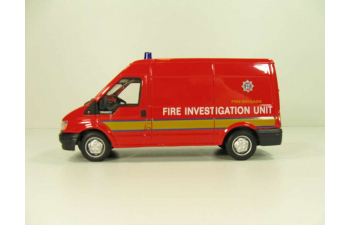 FORD Transit Fire Brigade, Junior Rescue 1:43, красный