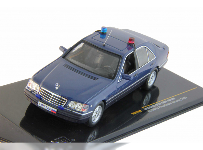 MERCEDES-BENZ S600 W140 (1993) Russian Presidential Security, blue