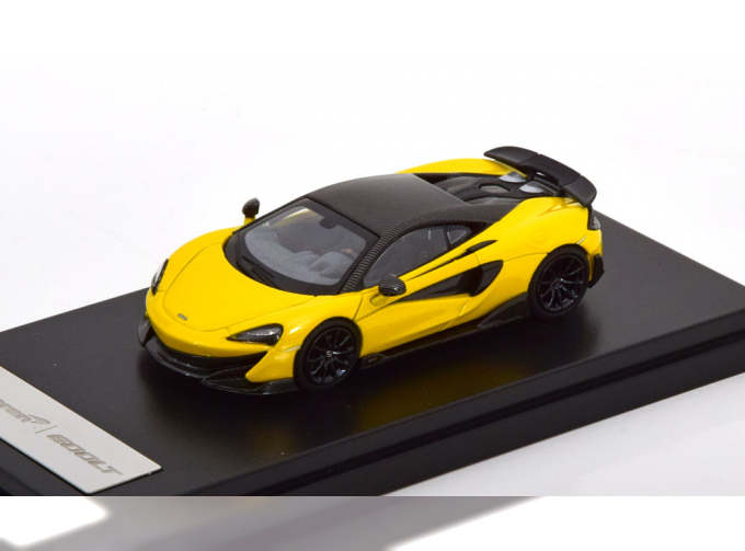 MCLAREN 600LT, yellow metallic