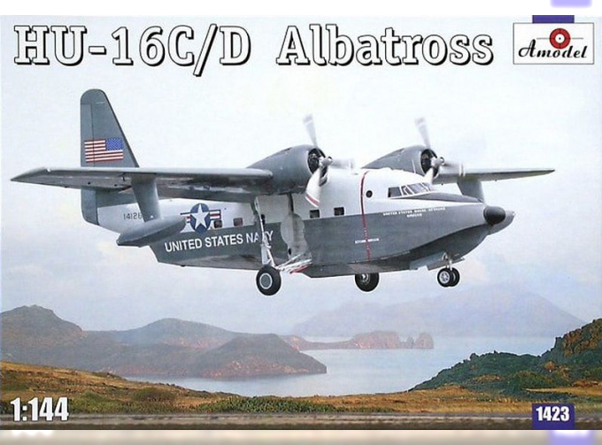 Сборная модель Американский самолет-амфибия Grumman HU-16C / D Albatross