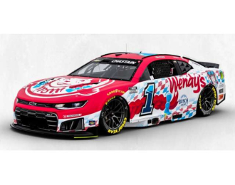 Chevrolet #1 Ross Chastain *1 Wendy`s*, white/red 2026