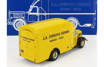 ALFA ROMEO 500 Race Car Transporter Scuderia Ferrari (1936), yellow