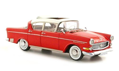 OPEL Kapit&#228;n 2.5 white over red 1958