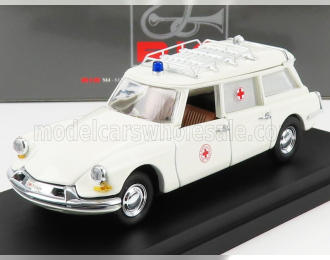 CITROEN Id19 Break C.r.i. Croce Rossa Italiana (1958) - Ambulance, White