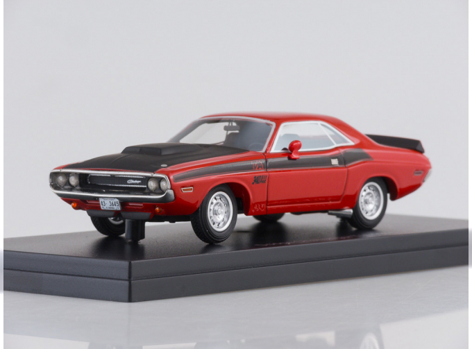 DODGE Challenger T/A (1970), red/black