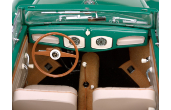 VOLKSWAGEN Käfer Cabriolet (1949), green/white