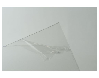 Пластик прозрачный 1мм, лист 290х200мм (ПЭТ) 