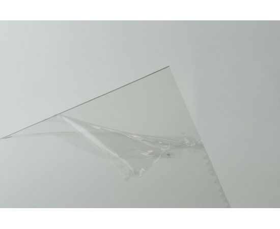 Пластик прозрачный 0,5мм, лист 290х200мм (ПЭТ) 