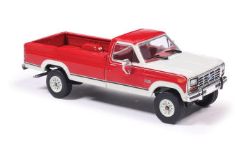 FORD F-128 XLT Lariat Pick-up (1984), red / white