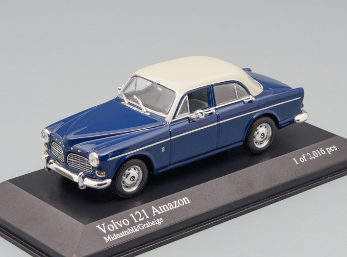 VOLVO 121 Amazon 4-door Saloon (1966), blue / grey