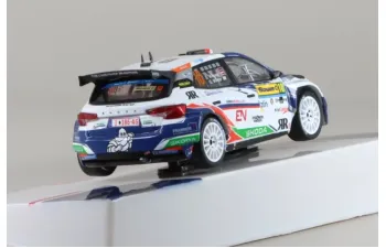 SKODA Fabia Rs Rally2 Team Accr Entry Engineering №10 4th Rally Barum (2023) Simon Wagner - Gerald Winter, White