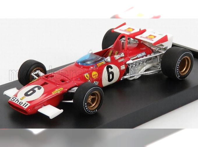 FERRARI F1 312b N 6 Italy Gp 1970 I.giunti, Red White