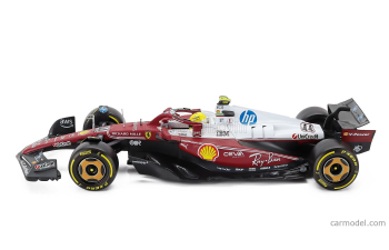 FERRARI F1 Sf-25 Team Scuderia Ferrari Hp № 44 Monza Italy Gp 2025 Lewis Hamilton - Niki Lauda 50th Anniversary World Champion, Red White