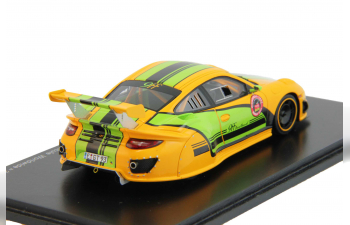 PORSCHE 9ff GTurbo 900 Bioethanol - Nardo Fastest Bioethanol Vehicule Worldwide = 391.2 kmh (2011), orange / green