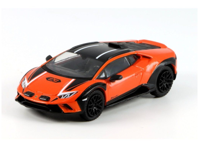 Lamborghini Huracan Sterrato, orange / black