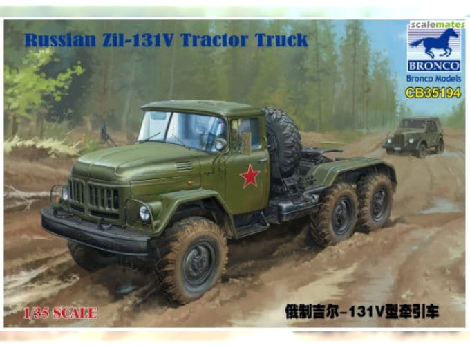 Сборная модель Russian ЗИL-131V Tractor Truck