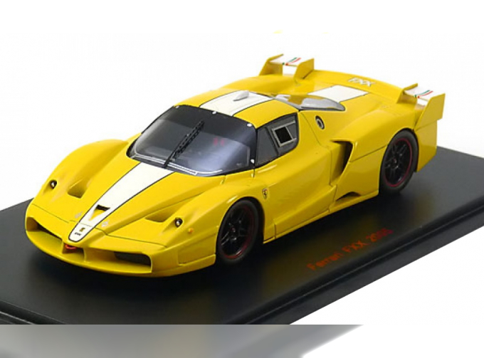 FERRARI FXX (2005), gelb/weiß