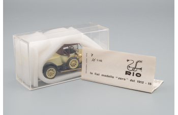 FIAT Mod. Zero (1912), beige / black