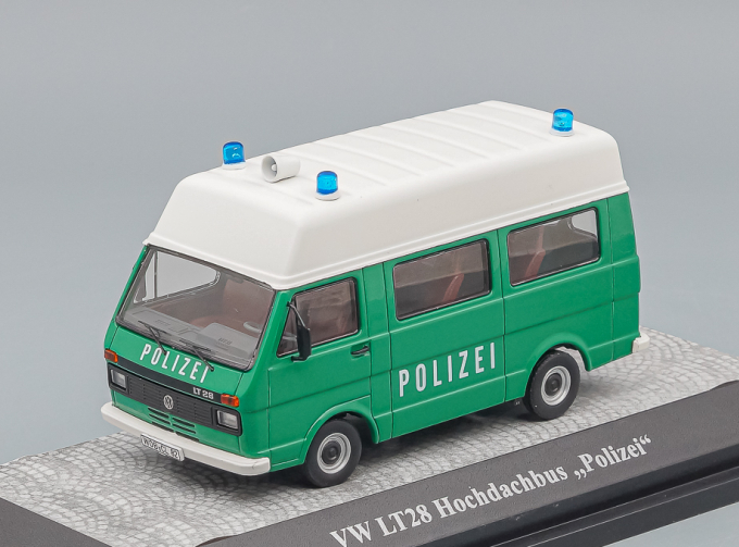 VOLKSWAGEN LT28 bus (high roof) Polizei, green