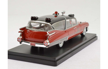 CADILLAC Superior Ambulance "Chicago Fire Department" (пожарная медицинская помощь) 1959 Red
