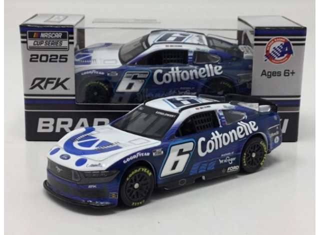 Ford Mustang #6 Brad Keselowski *Kroger/Cottonelle*, white/blue 2025