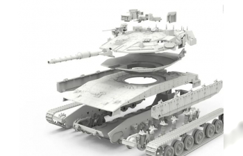 Сборная модель Израильский основной боевой танк Merkava Mk.4M с системой активной защиты Trophy