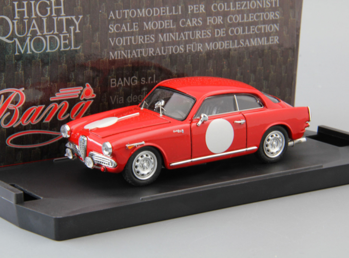 ALFA ROMEO Giulietta Spirint 2a S. "Old Cars Races", red