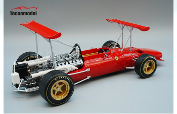 FERRARI F1 312 Doppio Alettone N0 Test Drive Modena (1969) Chris Amon, Red