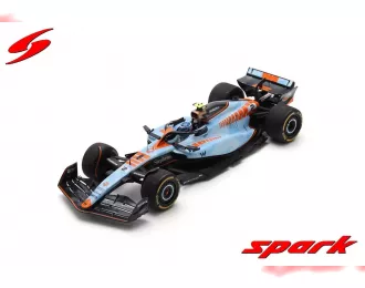 WILLIAMS F1 Fw45 Team Williams Racing Gulf №2 Singapore Gp (2023) Logan Sargeant, Light Blue