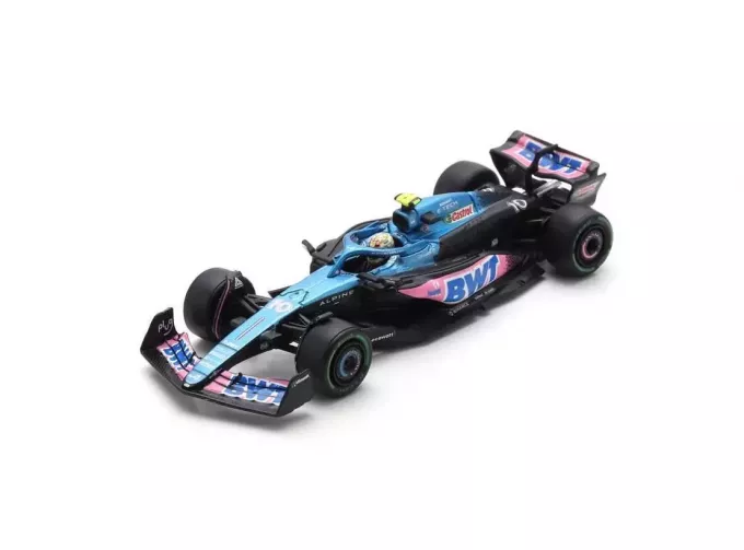 ALPINE F1 A523 Team Bwt Alpine №10 Season (2023) Pierre Gasly, Blue Pink