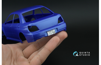 3D Декаль интерьера кабины Subaru Impreza WRX STi GDB Bugeye (Tamiya)