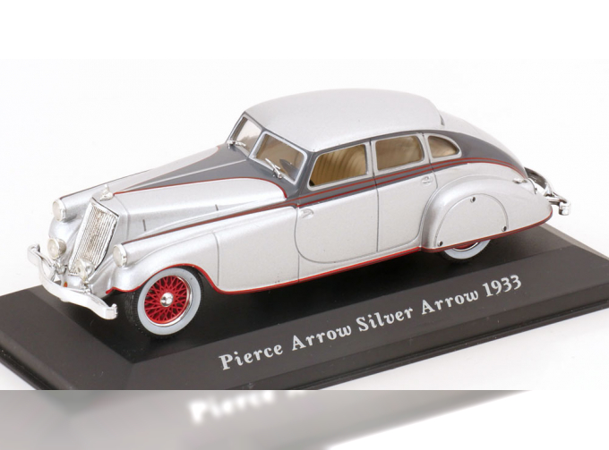 PIERCE ARROW Silver Arrow (1933), silver grey